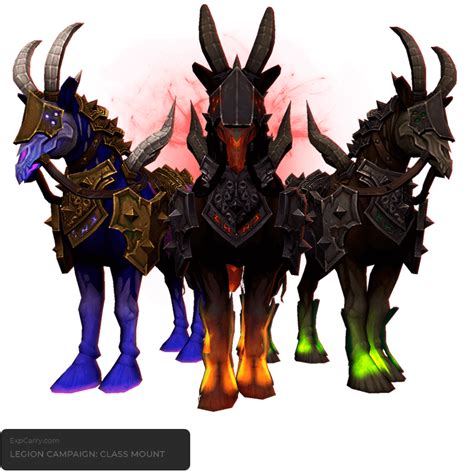 are legion class mounts tied to rep